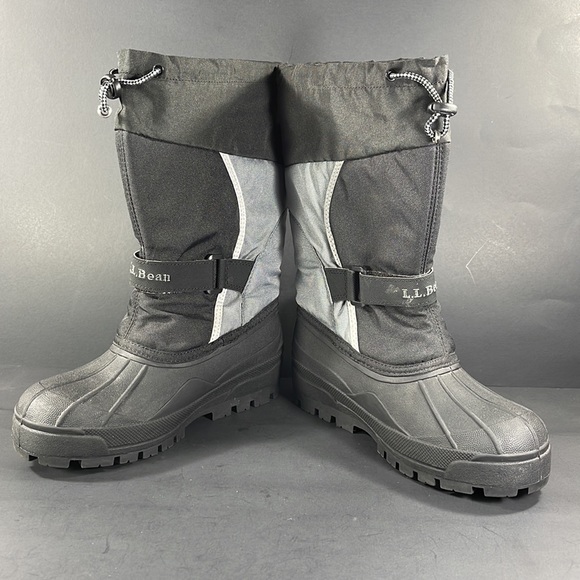 L.L. Bean Northwoods Winter Black Kid’s Boots size - Picture 6 of 8